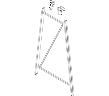 Illustration : élément de support pour escalier à plate-forme | © MUNK GmbH