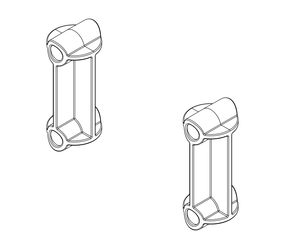 Drawing: Assembly kit for side railings of a landing staircase | © MUNK GmbH