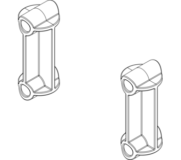 Drawing: Assembly kit for side railings of a landing staircase | © MUNK GmbH