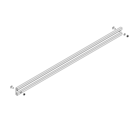 Drawing: Brace for a landing staircase | © MUNK GmbH