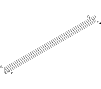 Drawing: Brace for a landing staircase | © MUNK GmbH