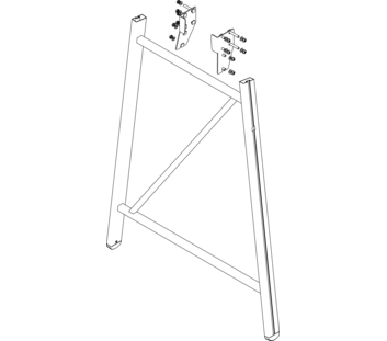 Drawing: Support component for a platform staircase | © MUNK GmbH