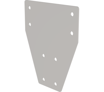 Gusset plate 168x200 mm | © MUNK GmbH