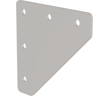 Gusset plate 110x110 mm | © MUNK GmbH