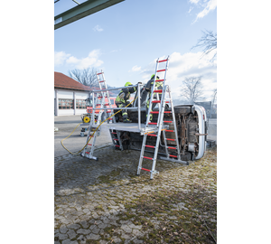 Multi-function ladder used as rescue pf | © MUNK GmbH