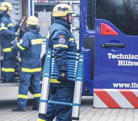 Telescopic ladder, Telemaster, THW | © MUNK GmbH