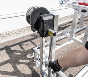 Pulling device with 15 m rope length | © MUNK GmbH