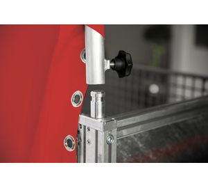 Aluminium tube and DIN pegs for fastening | © MUNK GmbH