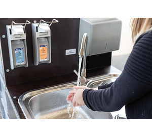 Rollcontainer Hygiene Typ 1, Hände waschen | © MUNK GmbH