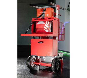 SafeCaddy® "Protection incendie" avec chargement, Closeup | © MUNK GmbH