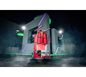 SafeCaddy® "Protection incendie" avec chargement, ambiance | © MUNK GmbH