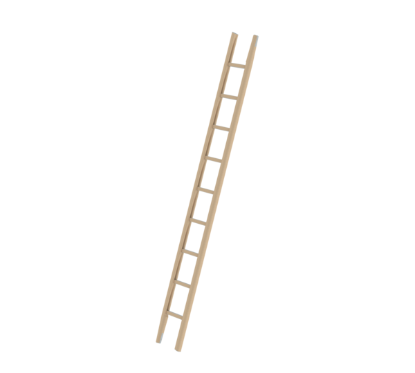 Folding ladder wood DIN EN 1147 | © MUNK GmbH