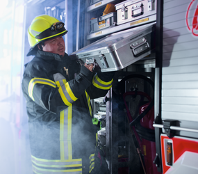 Boîte pour pompiers en service | © MUNK GmbH