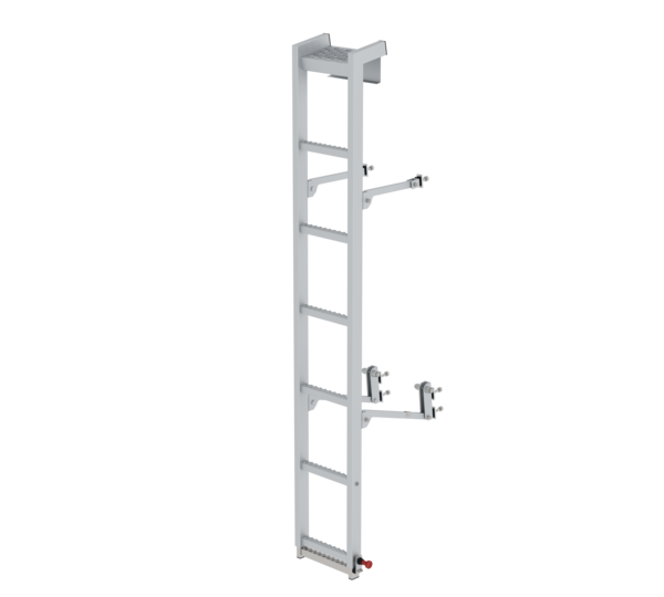Rear access ladder with pull-out section | © MUNK GmbH
