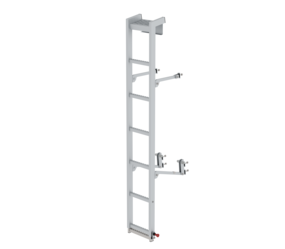 Rear access ladder with pull-out section | © MUNK GmbH
