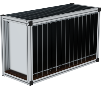 Shelving system hose compartments | © MUNK GmbH