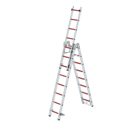 Multi-function ladder DIN EN 1147 aluminium | © MUNK GmbH