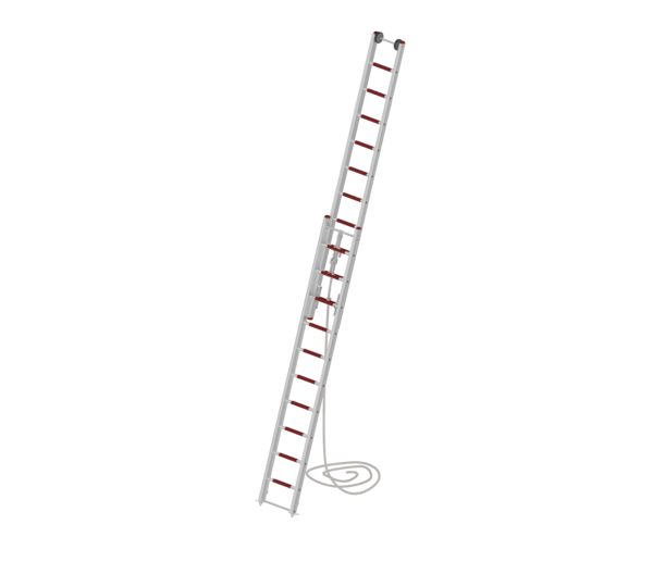 2-piece rope ladder EN 1147 2x10 rungs without supports | © MUNK GmbH