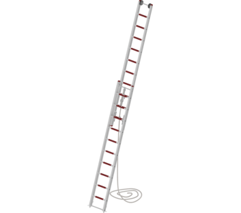 2-piece rope ladder EN 1147 2x10 rungs without supports | © MUNK GmbH