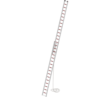2-piece rope ladder EN 1147 2x16 rungs without supports | © MUNK GmbH