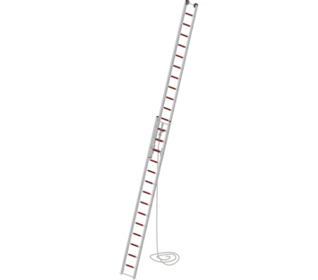 2-piece rope ladder EN 1147 2x14 rungs without supports | © MUNK GmbH