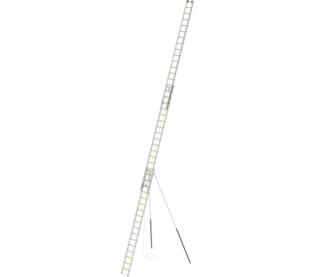Rope ladder 3x17 rungs with supports, phosphorescent | © MUNK GmbH