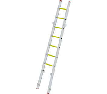 Glow scaling ladder upper section DIN EN 1147 aluminium | © MUNK GmbH