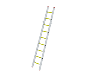 Glow scaling ladder lower section DIN EN 1147 aluminium | © MUNK GmbH