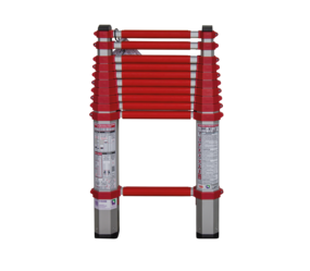 Telescopic ladder red DIN EN 1147 | © MUNK GmbH