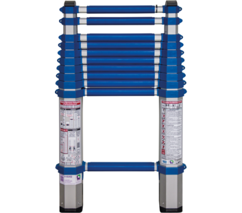 Telescopic ladder blue DIN EN 1147 | © MUNK GmbH