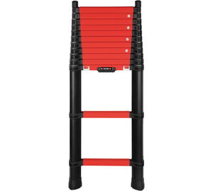Telescopic ladder red DIN EN 1147 | © MUNK GmbH