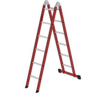Equipment maintenance ladder in red | © MUNK GmbH