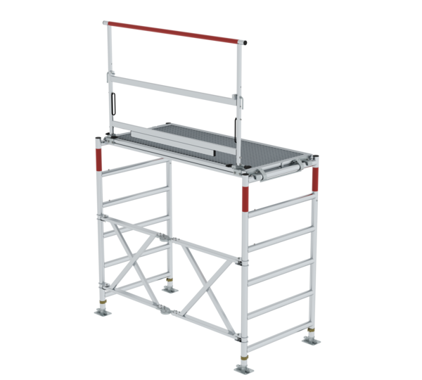 Rescue and working platform with folding frame | © MUNK GmbH