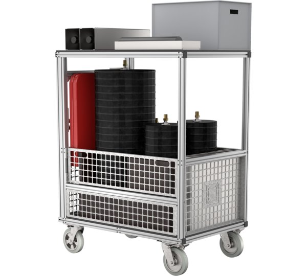 Folding stab. 930 mm for side-rail height 73 mm | © MUNK GmbH