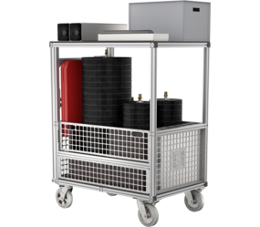 Folding stab. 930 mm for side-rail height 73 mm | © MUNK GmbH