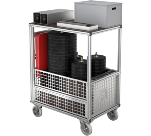 Folding stab. 1200 mm for side-rail height 73 mm | © MUNK GmbH