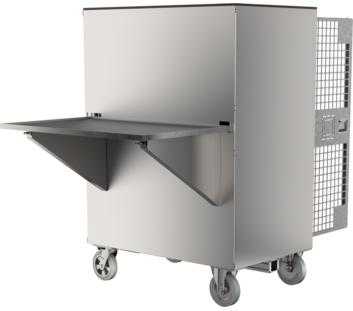 Mobile container safety railing | © MUNK GmbH