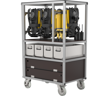 Mobile contain. breath. apparatus double canister | © MUNK GmbH
