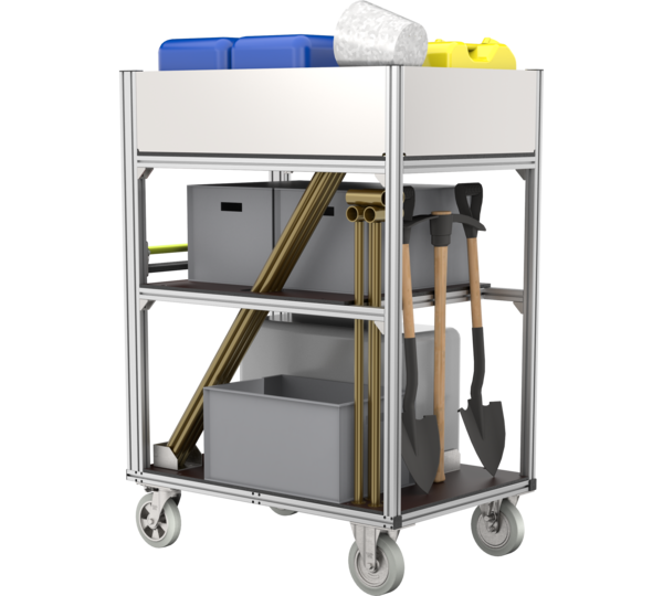 Folding stab. 930 mm for side-rail height 58 mm | © MUNK GmbH