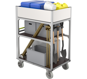 Folding stab. 1200 mm for side-rail height 98 mm | © MUNK GmbH