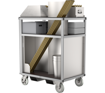 Folding stab. 1200 mm for side-rail height 85 mm | © MUNK GmbH