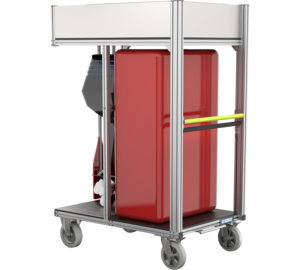 Mobile container boat view 2 | © MUNK GmbH