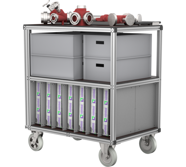 Mobile container hose compartment | © MUNK GmbH