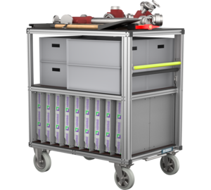 Mobile container hose compartment view 2 | © MUNK GmbH