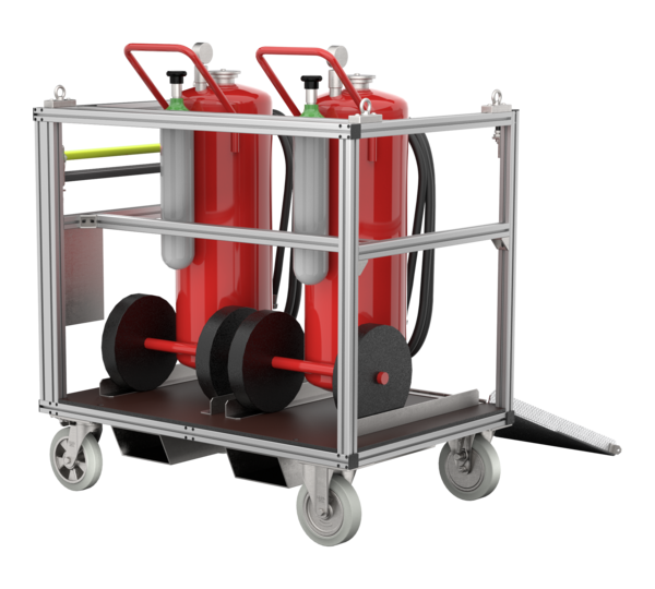 Mobile container fire extinguisher mobile type 1 | © MUNK GmbH
