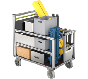 Reference mobile container: lift and pull | © MUNK GmbH