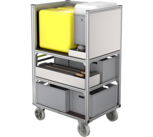 Mobile container oil barrier view 3 | © MUNK GmbH