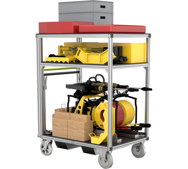Mobile container hydraulic rescue equipment type 1 | © MUNK GmbH