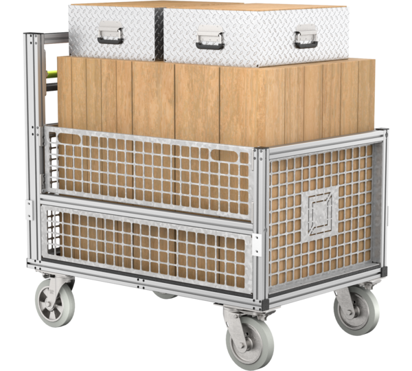 Mobile container scaffolding timber | © MUNK GmbH