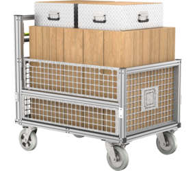 Mobile container scaffolding timber | © MUNK GmbH